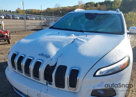 2014 Jeep Cherokee Limited из США, поврежденный, VIN 1C4PJMDS8EW242408